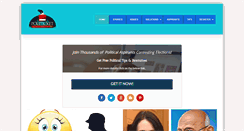 Desktop Screenshot of politicket.com